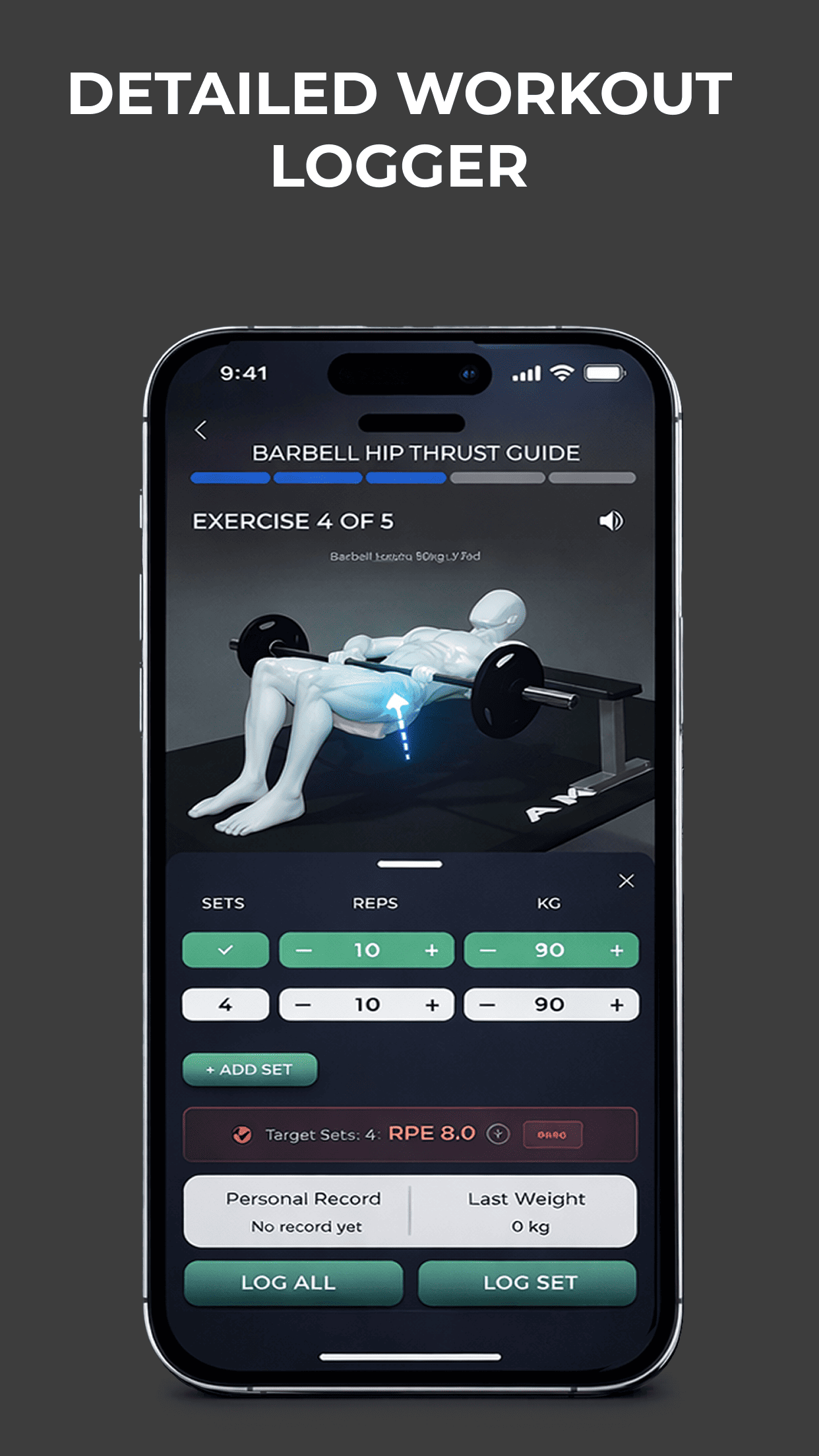 Fitonomy Detailed Workout Logger