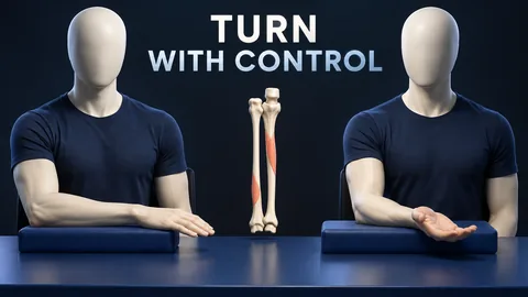 Due figure sedute senza volto mostrano le due posizioni accanto al testo inglese TURN WITH CONTROL.
